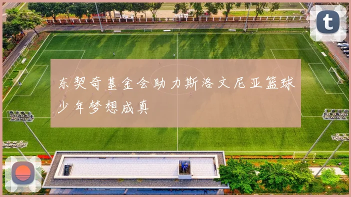 东契奇基金会助力斯洛文尼亚篮球少年梦想成真